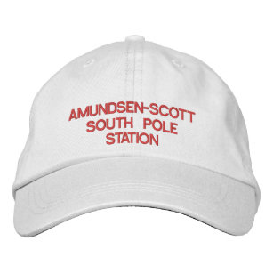 U.S. Amundsen-Scott South Pole Station Hat Bestickte Baseballkappe