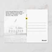 U.S. Arizona Memorial, Honolulu, HI - Postkarte (Rückseite)