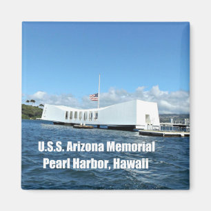 U.S. Arizona Memorial Magnet