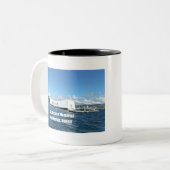 U.S. Arizona Memorial Zweifarbige Tasse (Vorderseite Links)