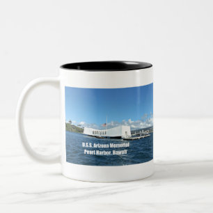 U.S. Arizona Memorial Zweifarbige Tasse