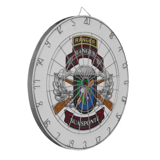 U.S. Army 1. Ranger Battalion Dartscheibe (Vorderseite Links)