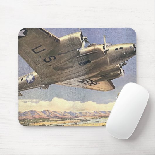 U.S. Army Bomber Mousepad (Mit Mouse)