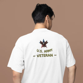 U.S. Army Veteran | Patriotic Military Pride Tri-Blend Shirt