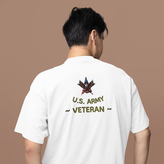 U.S. Army Veteran | Patriotic Military Pride Tri-Blend Shirt