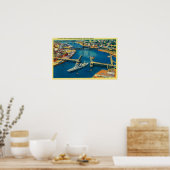 U.S. Battleship durch Portland Poster (Küche)