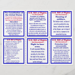 U.S. Bill of Rights Pocket Pamphlet (25 ct) Flyer