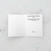 U.S. Border Patrol Academy Graduation Card Karte (Innenseite)