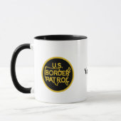 U.S. Border Patrol Agent auf Pferde Tasse (Links)