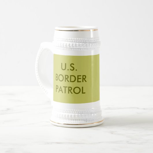 U.S.BORDER PATROUILLE BIERGLAS (Vorderseite Links)