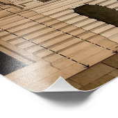 U.S. Capitol Architectural Blueprint 1859 Fotodruck (Ecke)