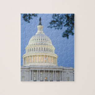 U.S. Capitol bei Dämmerung, Washington D.C. (Distr Puzzle