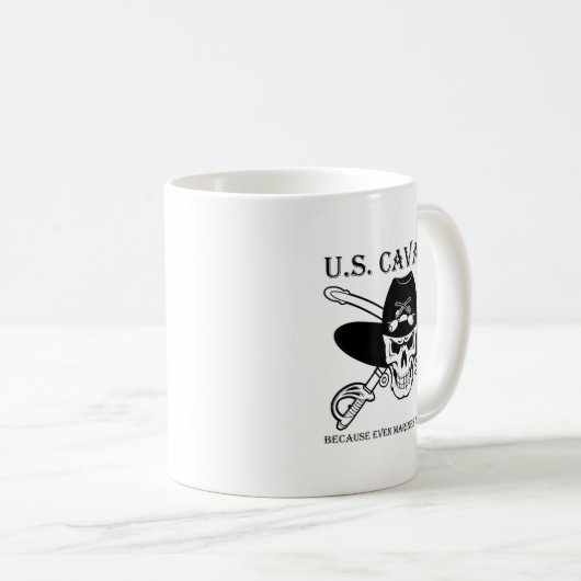 U.s. Cavalry Because Even Marines Need Heroes Funn Kaffeetasse (VorderseiteRechts)