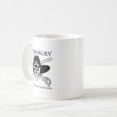 U.s. Cavalry Because Even Marines Need Heroes Funn Kaffeetasse (Vorderseite Links)