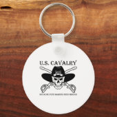 U.s. Cavalry Because Even Marines Need Heroes Funn Schlüsselanhänger (Vorderseite)