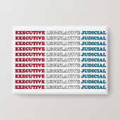 U.S. Checks & Balances Button (Vorderseite)