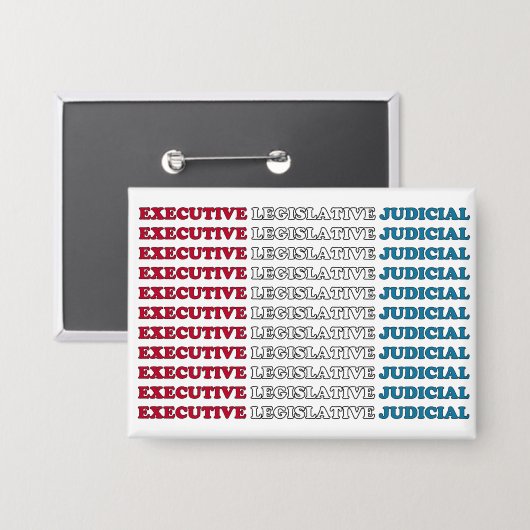 U.S. Checks & Balances Button (Vorderseite/Rückseite)