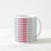 U.S. Checks & Balances Kaffeetasse (VorderseiteRechts)