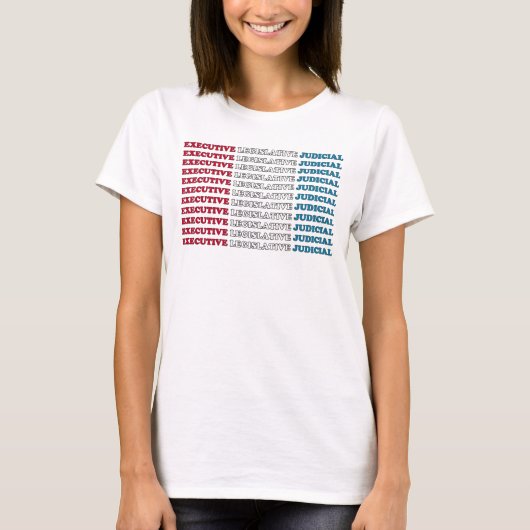 U.S. Checks & Balances T-Shirt (Vorderseite)
