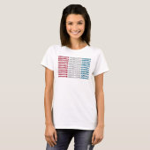U.S. Checks & Balances T-Shirt (Vorne ganz)