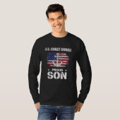 U.S. Coast Guard Family Proud Son T-Shirt (Vorne ganz)