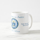 U.S.Coast Schutz-Akademie Kaffeetasse (VorderseiteRechts)