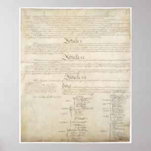 U.S. Constitution_Pg 4 of 4 Poster