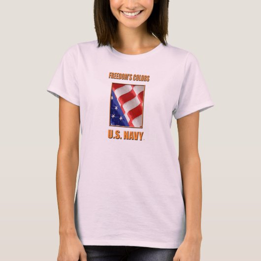 U.S. Der grundlegende T - Shirt der Marine-Frauen (Vorderseite)