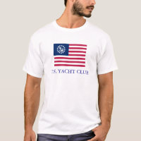 U.S. Der T - Shirt der Yacht-Verein-Männer