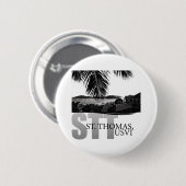 U.S. Die Jungferninseln Button (Vorne & Hinten)