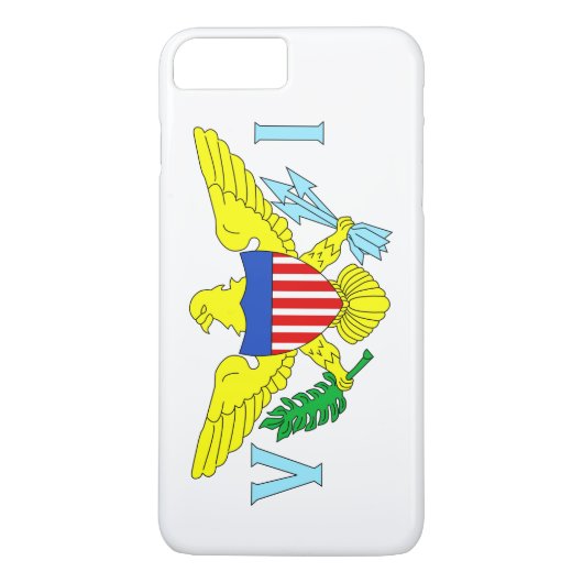 U.S. Die Jungferninseln-Flagge Case-Mate iPhone Hülle (Rückseite)
