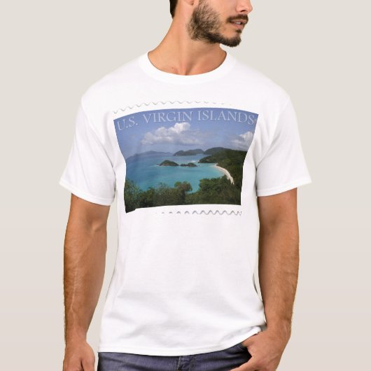U.S. Die Jungferninseln - Johannes Stamm-Bucht T-Shirt (Vorderseite)