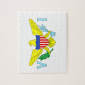 U.S. Die Jungferninseln Puzzle (Vertikal)