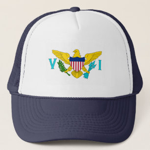 U.S. Die Jungferninseln Truckerkappe