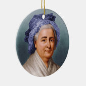 U.S. First Lady Martha Dandridge Custis Washington Keramik Ornament (Rechts)