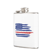 U.S. Flag Cycling Flachmann (Links)