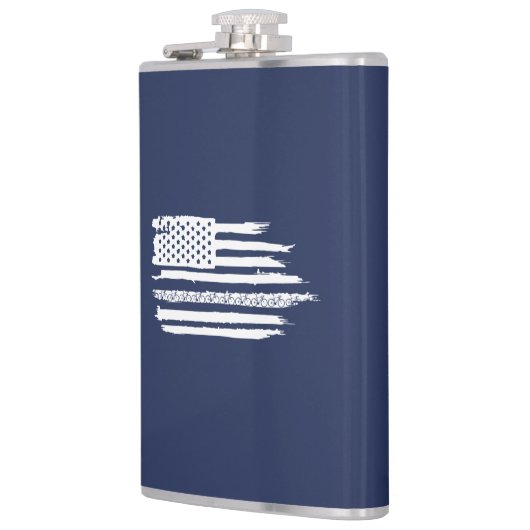 U.S. Flag Cycling Flachmann (Links)