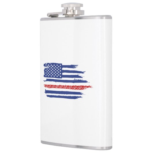 U.S. Flag Cycling Flachmann (Links)