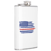 U.S. Flag Cycling Flachmann (Rechts)