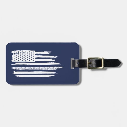 U.S. Flag Cycling Gepäckanhänger (Vorderseite horizontal)