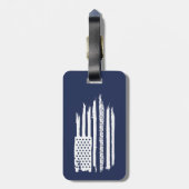 U.S. Flag Cycling Gepäckanhänger (Rückseite vertikal)