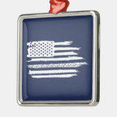 U.S. Flag Cycling Ornament Aus Metall (Links)