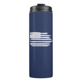 U.S. Flag Cycling Thermosbecher (Vorderseite)