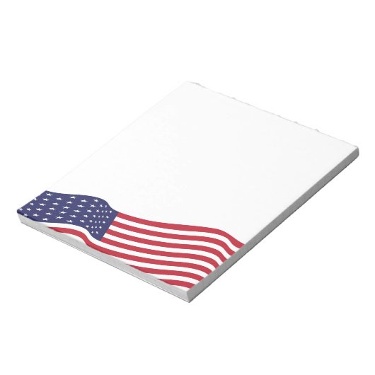 U.S. Flag Notepad Notizblock (Rotiert)