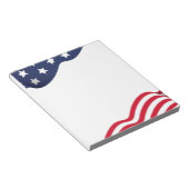 U.S. Flag Notepad Notizblock (angewinkelt)