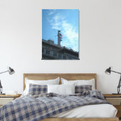 U.S.-Flagge auf den US-Staaten Leinwanddruck (Insitu (Schlafzimmer))