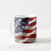 U.S. Flagge Kaffeetasse (Vorderseite Links)