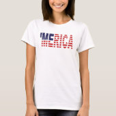 U.S. Flagge 'MERICA Shirt (Vorderseite)
