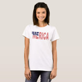 U.S. Flagge 'MERICA Shirt (Vorne ganz)