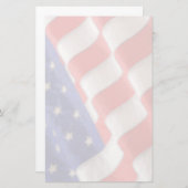 U.S. Flaggen-Briefpapier Briefpapier (Vorne/Hinten)